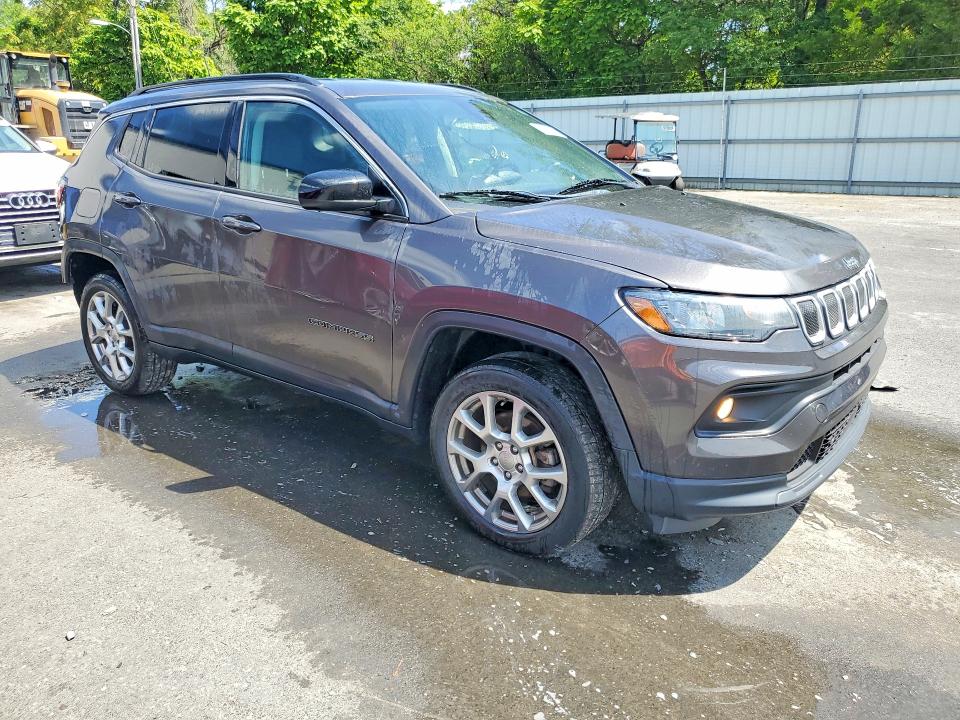 2022 Jeep Compass VIN 3C4NJDFB1NT153063 COPART salvage auction — REAR END, Pa - Certificate Of Salvage, sold $6,400 on 2026-08-28 (photo 4)