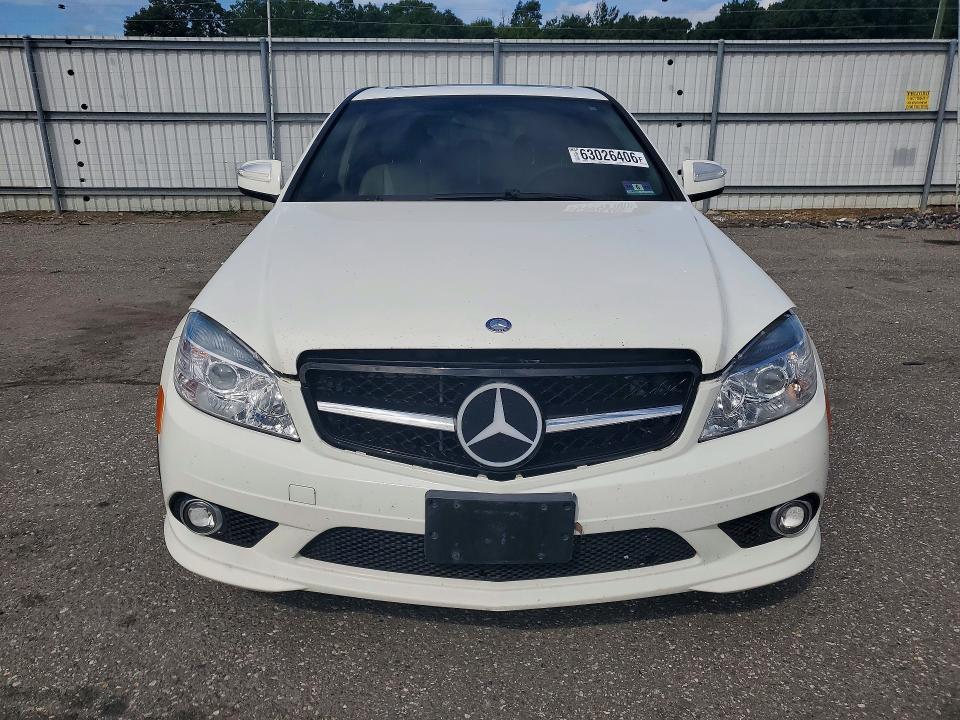 2009 Mercedes-benz C class VIN WDDGF81X49R079209 COPART salvage auction — WATER/FLOOD, NJ - CERT OF TITLE-SALVAGE FLOOD (P), sold $450 on 2026-08-18 (photo 5)
