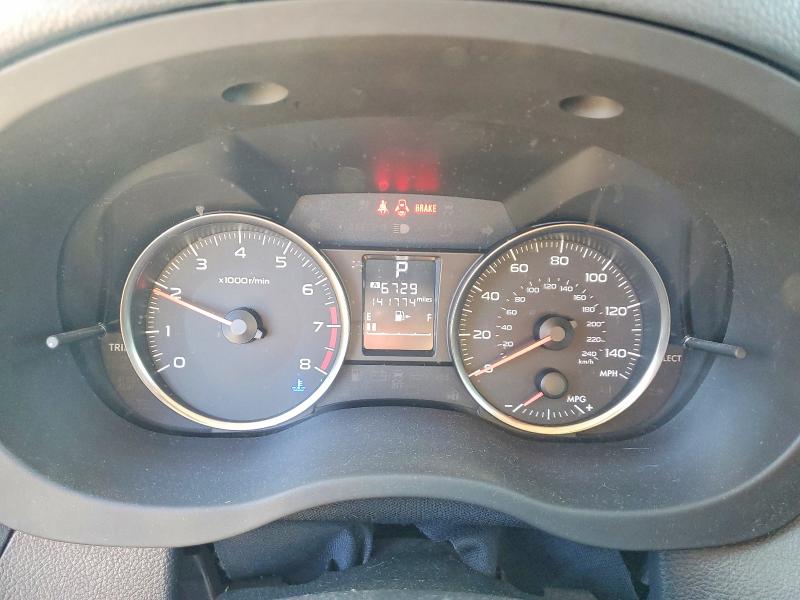 2015 Subaru Impreza VIN JF1GPAU66F8298651 COPART salvage auction — MINOR DENT/SCRATCHES, CA - DIS/DLR/EXP ONLY CLEAN TITLE, sold $1,700 on 2026-07-24 (photo 9)