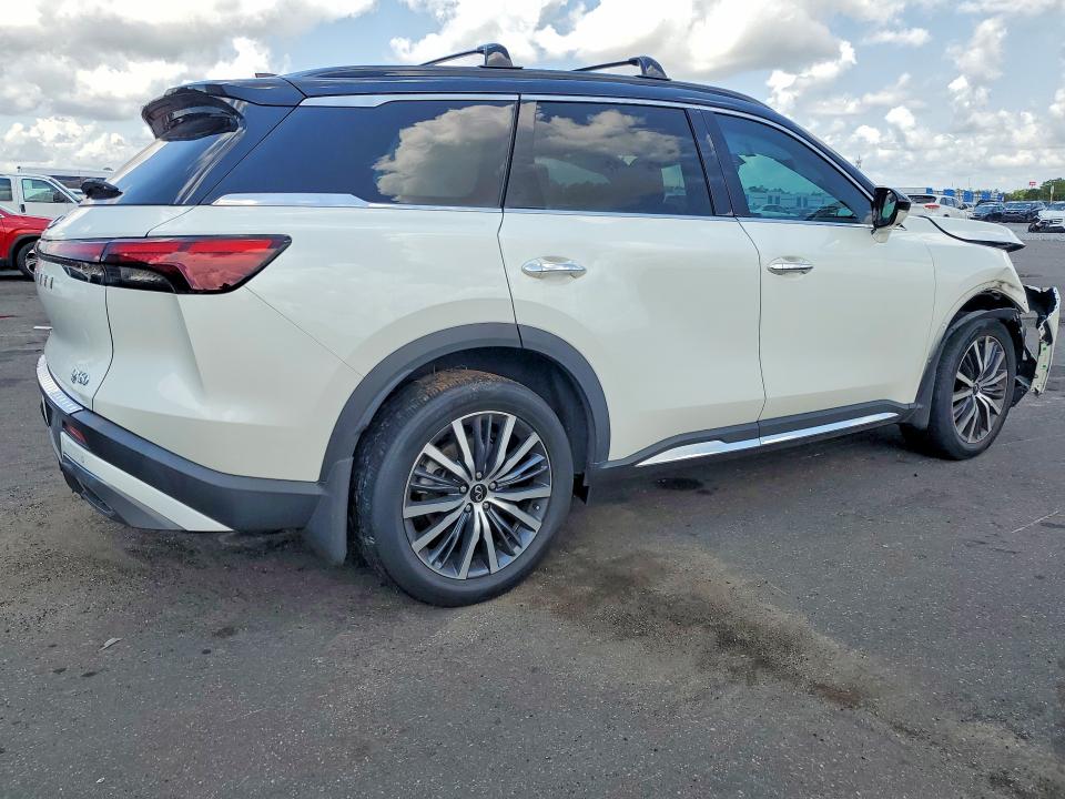 2024 Infiniti Qx60 VIN 5N1DL1HU2RC358052 COPART salvage auction — FRONT END, FL - CERT OF TITLE SLVG REBUILDABLE, sold $17,000 on 2026-08-19 (photo 3)