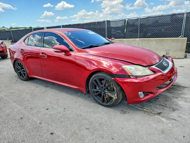 2010 Lexus Is VIN JTHBF5C29A5124790 COPART salvage auction — FRONT END, Fl - Cert Of Title Slvg Rebuildable, sold $15 on 2026-07-30 (photo 1)