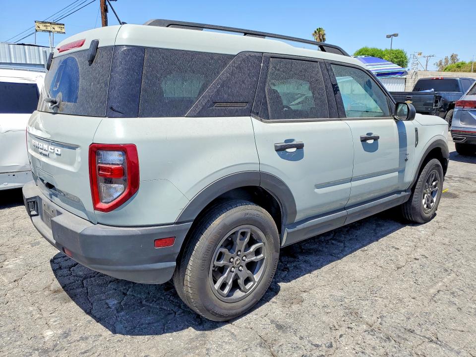2023 Ford Bronco sport VIN 3FMCR9B64PRD68289 COPART salvage auction — MINOR DENT/SCRATCHES, Ca - Dis/Dlr/Exp Only Clean Title (P), sold $8,300 on 2026-08-20 (photo 3)