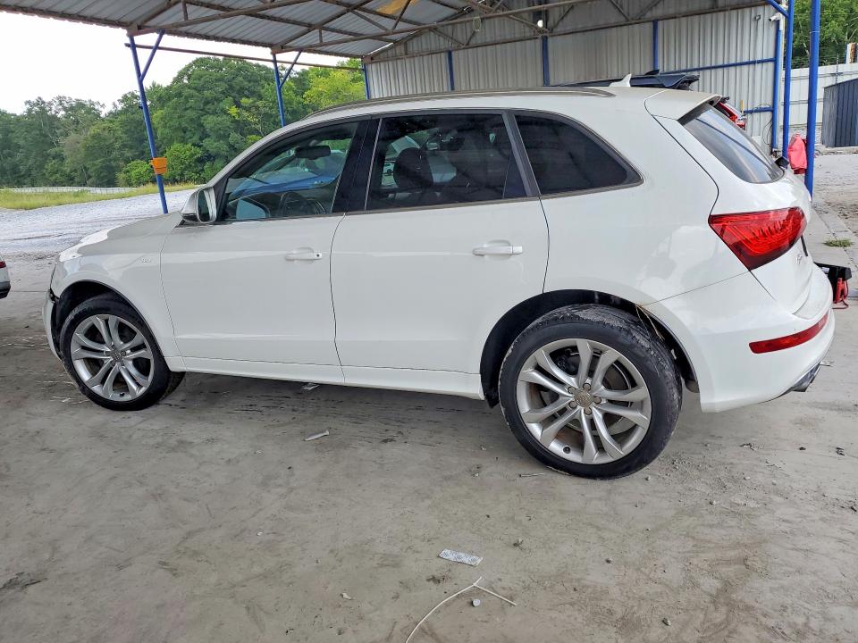 2014 Audi Sq5 VIN WA1VGAFP0EA054955 COPART salvage auction — FRONT END, Tx - Certificate Of Title, sold $2,200 on 2026-07-30 (photo 2)
