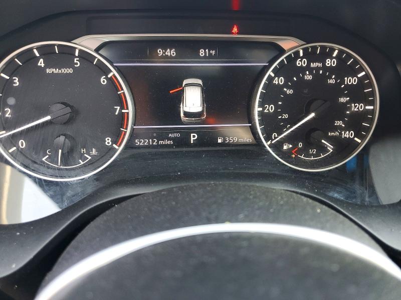 2023 Nissan Rogue VIN JN8BT3BB5PW353765 COPART salvage auction — FRONT END, Nj - Cert Of Title-Salvage, sold $7,900 on 2026-07-13 (photo 9)