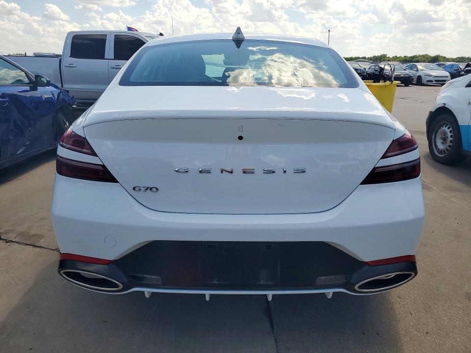 2026 Genesis G70 VIN KMTG14SC4TU173660 COPART salvage auction — FRONT END, TX - CERTIFICATE OF TITLE, sold $5,900 on 2026-07-15 (photo 6)