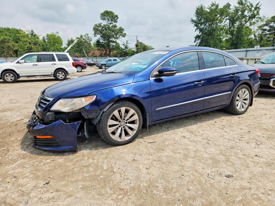 2011 Volkswagen Cc VIN WVWMN7ANXBE721888 COPART salvage auction — FRONT END, Va - Certificate Of Title, sold $125 on 2026-07-28 (photo 1)