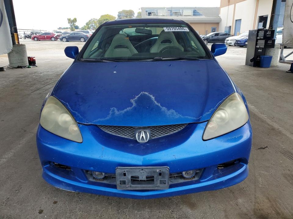 2005 Acura Rsx VIN JH4DC53005S010166 COPART salvage auction — REAR END, CA - SALVAGE CERTIFICATE, sold $850 on 2026-07-16 (photo 5)