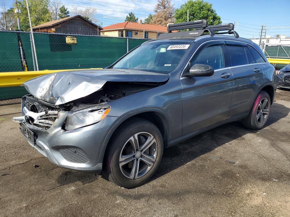 2016 Mercedes-benz Glc VIN WDC0G4KB0GF012605 COPART salvage auction — FRONT END, Co - Public - Salvage Title, sold $3,950 on 2026-08-13 (photo 1)