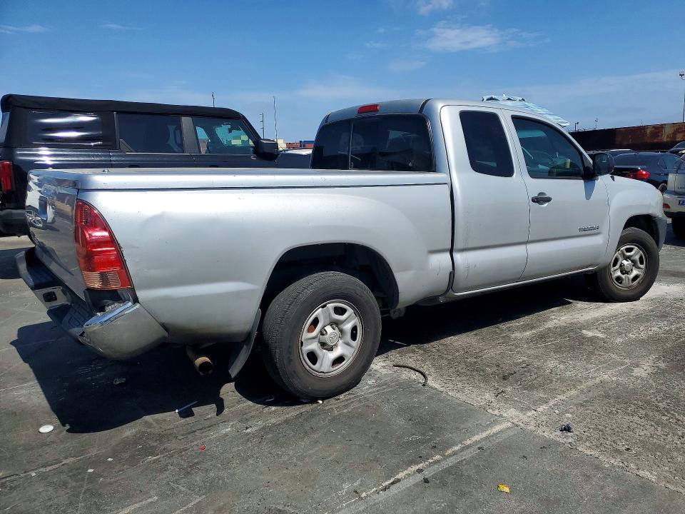2008 Toyota Tacoma VIN 5TETX22NX8Z534485 COPART salvage auction — REAR END, CA - SALVAGE CERTIFICATE, sold $2,750 on 2026-07-29 (photo 3)