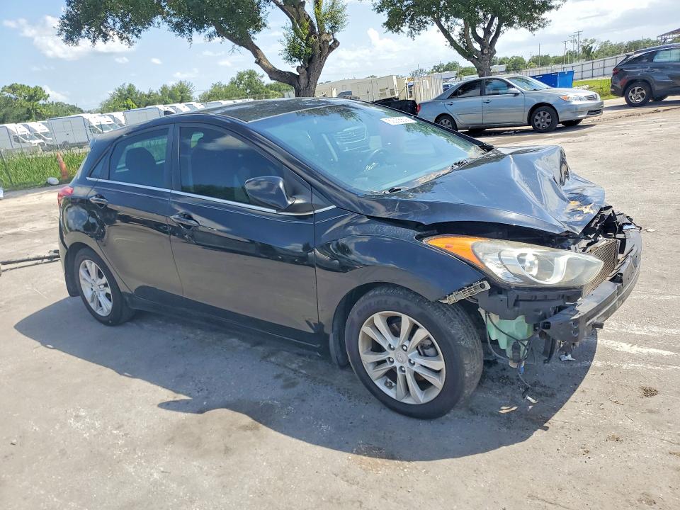 2013 Hyundai Elantra VIN KMHD35LEXDU051240 COPART salvage auction — FRONT END, Fl - Cert Of Title Slvg Rebuildable, sold $375 on 2026-07-28 (photo 4)