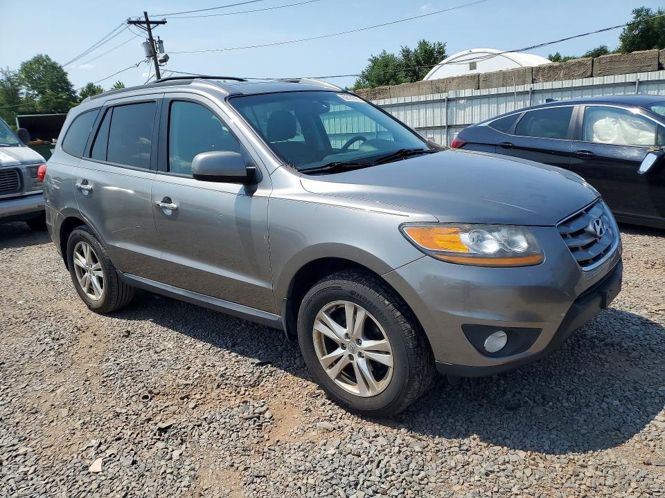 2011 Hyundai Santa fe VIN 5XYZKDAG2BG048522 COPART salvage auction — MINOR DENT/SCRATCHES, Nj - Certificate Of Title, sold $1,100 on 2026-07-31 (photo 4)