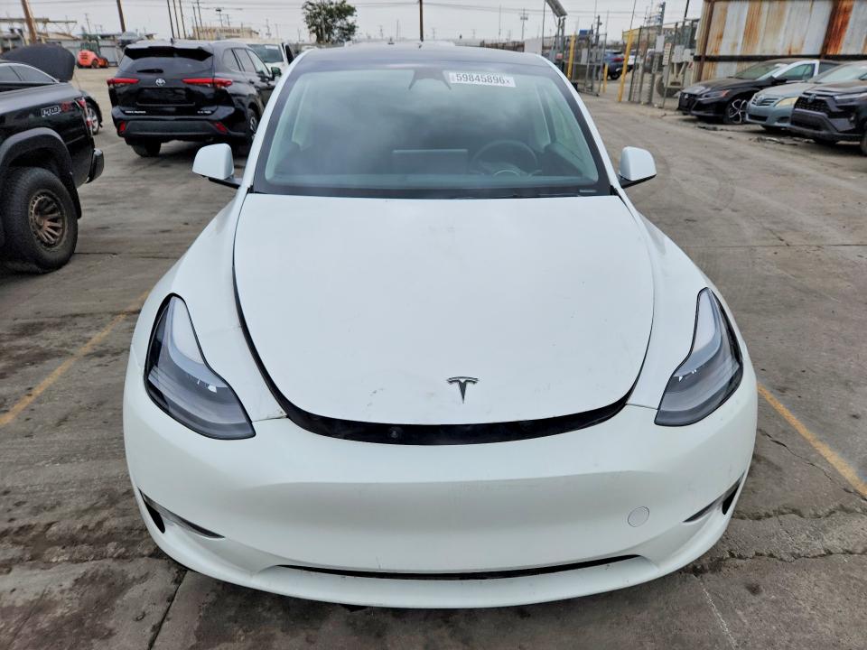 2025 Tesla Model y VIN 7SAYGDEF4SF216539 COPART salvage auction — FRONT END, Salvage Title, sold $15,200 on 2026-07-13 (photo 5)