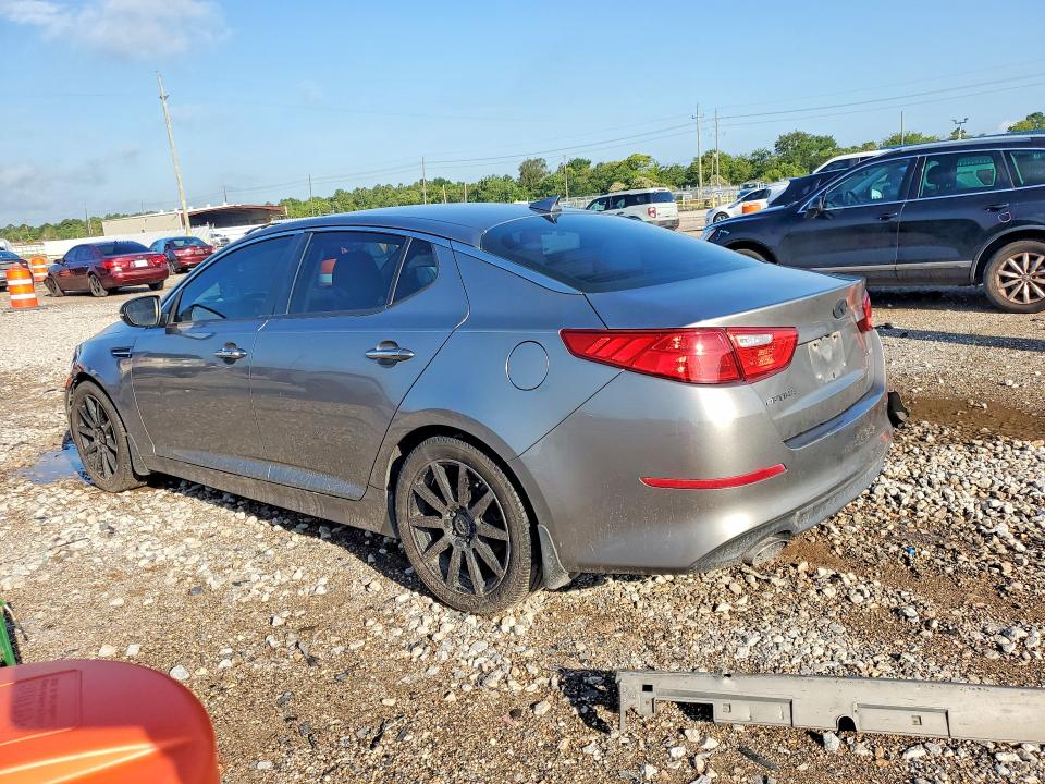 2015 Kia VIN 5XXGN4A75FG421903 COPART salvage auction — REAR END, TX - SALVAGE VEHICLE TITLE (P), sold $750 on 2026-07-16 (photo 2)