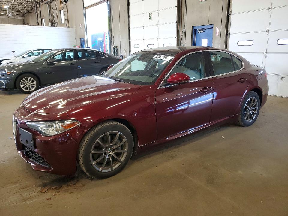 2017 Alfa romeo Giulia VIN ZARFAEDN8H7558407 COPART salvage auction — MECHANICAL, Mn - Certificate Of Title, sold $200 on 2026-07-28 (photo 1)