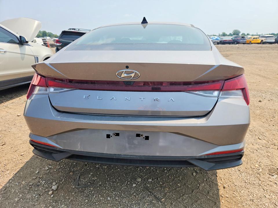 2023 Hyundai Elantra VIN KMHLS4AG2PU402708 COPART salvage auction — FRONT END, Salvage Title, sold $1,400 on 2026-07-30 (photo 6)