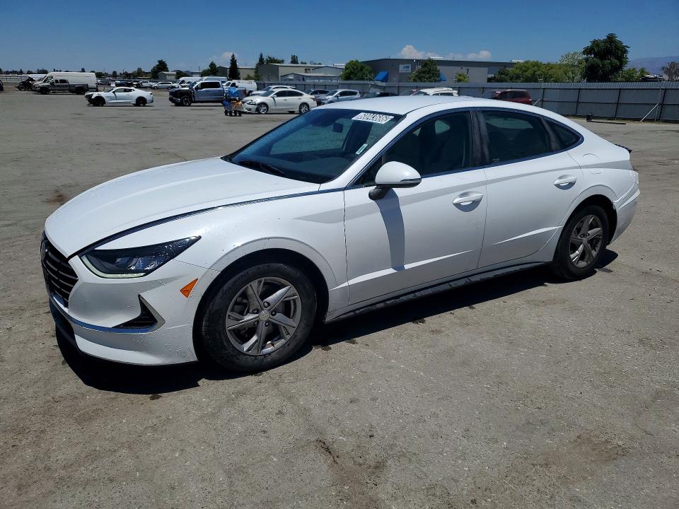 2023 Hyundai Sonata VIN KMHL24JA1PA296989 COPART salvage auction — REAR END, CA - CERTIFICATE OF TITLE, sold $7,600 on 2026-07-20 (photo 1)