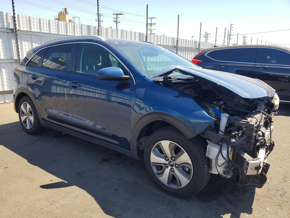 2019 Kia Niro VIN KNDCB3LC3K5337220 COPART salvage auction — FRONT END, CA - SALVAGE CERTIFICATE, sold $1,200 on 2026-07-27 (photo 4)