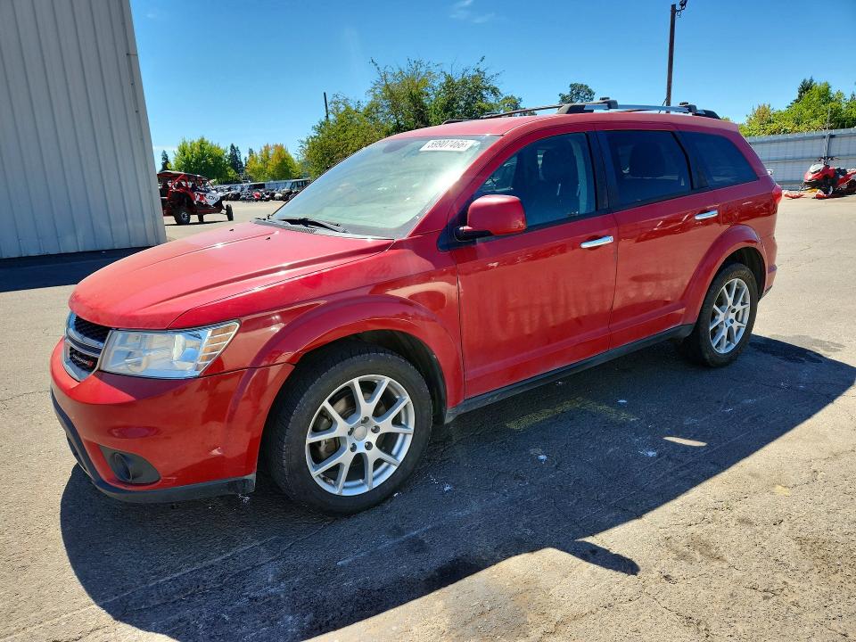 2017 Dodge Journey VIN 3C4PDDFG2HT595561 COPART salvage auction — FRONT END, Or - Certificate Of Title, sold $575 on 2026-07-27 (photo 1)