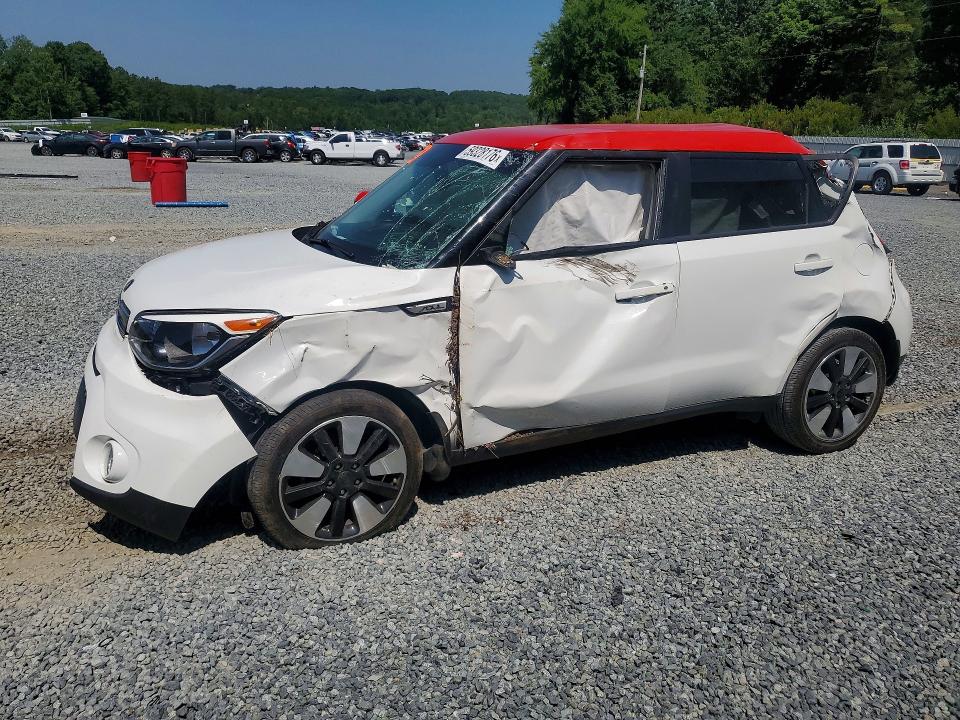 2017 Kia Soul VIN KNDJP3A52H7463319 COPART salvage auction — SIDE, Nc - Salvage Certificate Of Title, sold $175 on 2026-07-30 (photo 1)