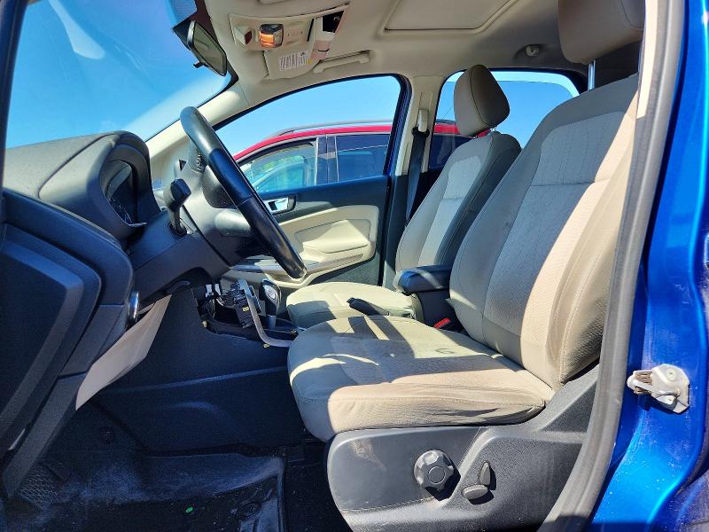 2019 Ford Ecosport VIN MAJ6S3GL0KC266129 COPART salvage auction — FRONT END, Pa - Certificate Of Salvage, sold $1,300 on 2026-07-22 (photo 7)