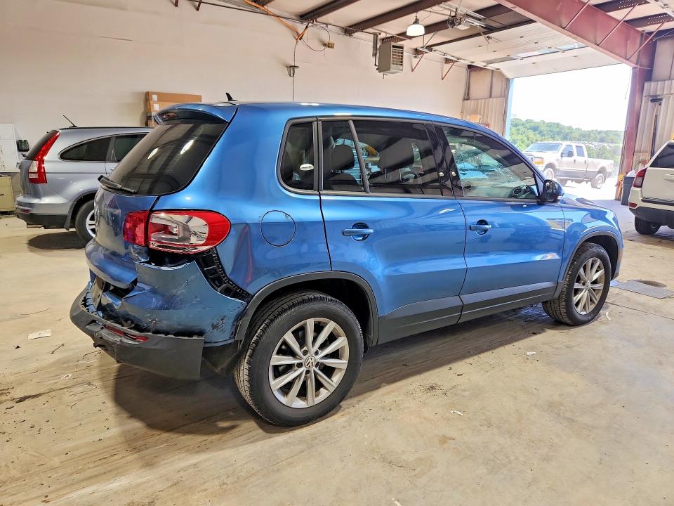 2018 Volkswagen Tiguan VIN WVGBV7AX9JK001762 COPART salvage auction — REAR END, Pa - Certificate Of Salvage, sold $2,050 on 2026-08-07 (photo 3)