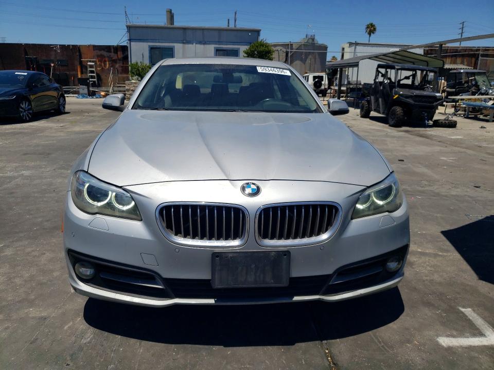 2015 BMW 5er VIN WBA5A5C56FD522668 COPART salvage auction — SIDE, Ca - Salvage Certificate, sold $950 on 2026-07-22 (photo 5)
