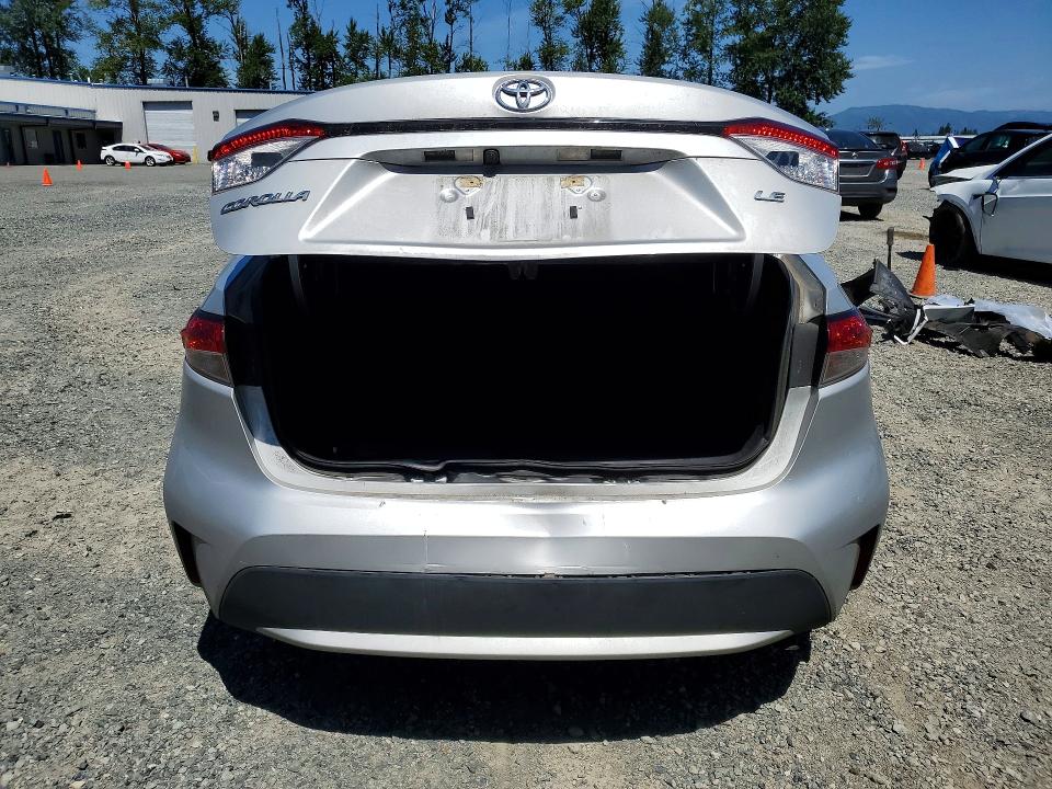 2022 Toyota Corolla VIN 5YFEPMAEXNP390637 COPART salvage auction — FRONT END, Ca - Certificate Of Title, sold $60 on 2026-07-21 (photo 6)
