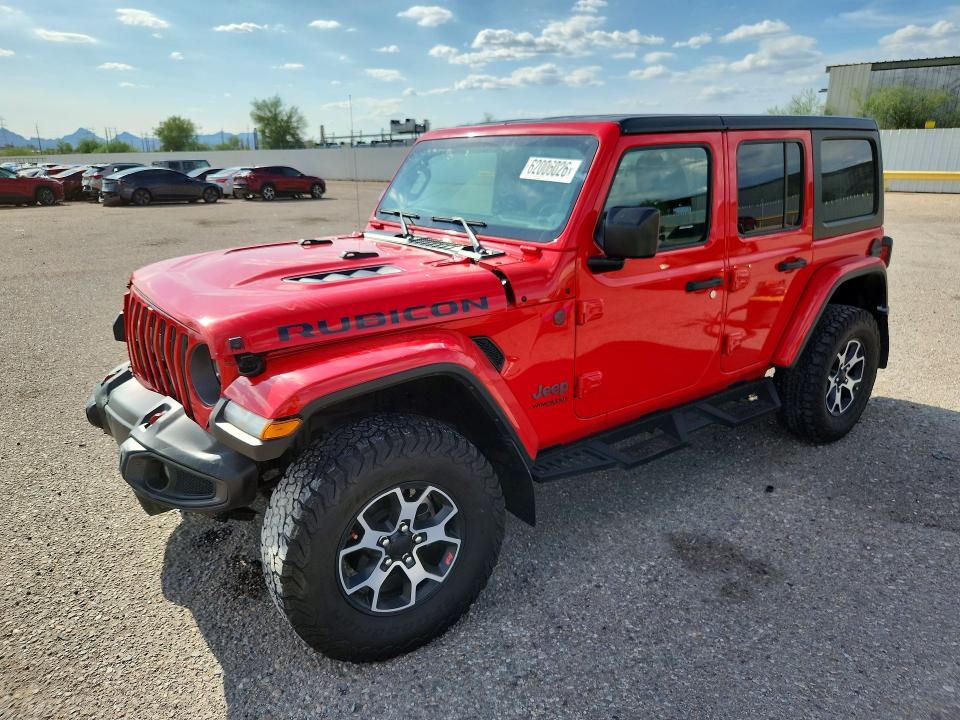 2022 Jeep Wrangler / VIN 1C4HJXFG2NW213887 — COPART salvage auction photo