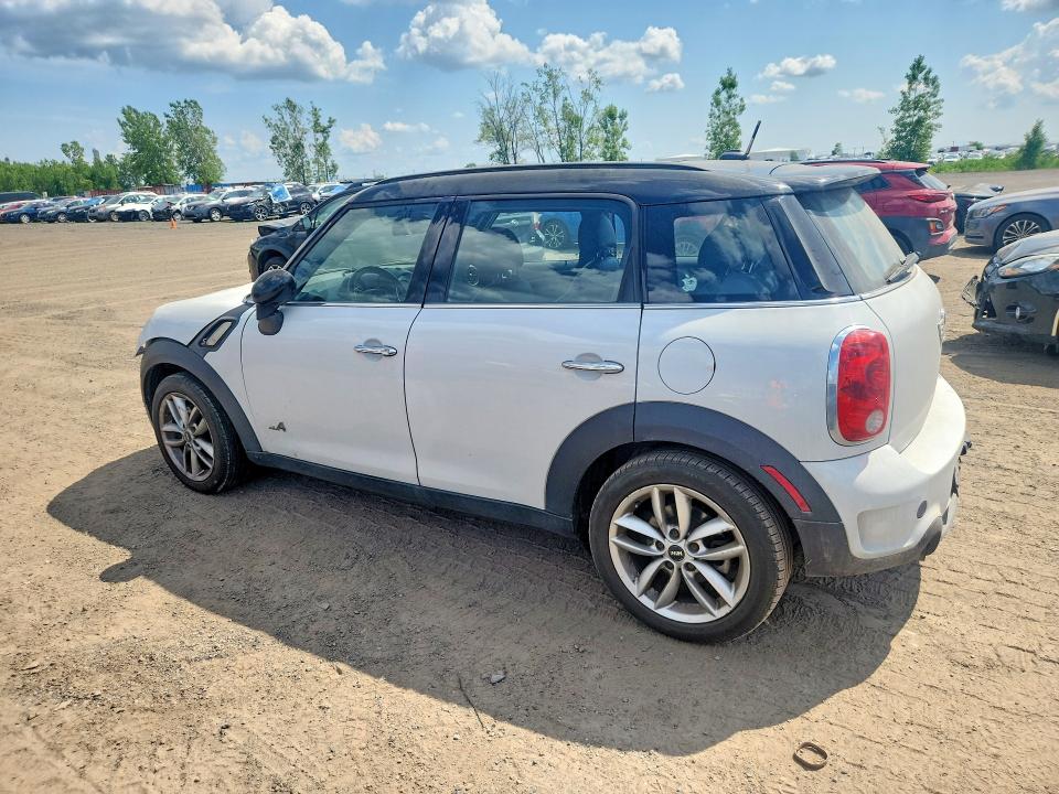 2013 Mini Cooper VIN WMWZC5C51DWP32141 COPART salvage auction — FRONT END, Qc - Gravement Accidente, sold $350 on 2026-08-04 (photo 2)