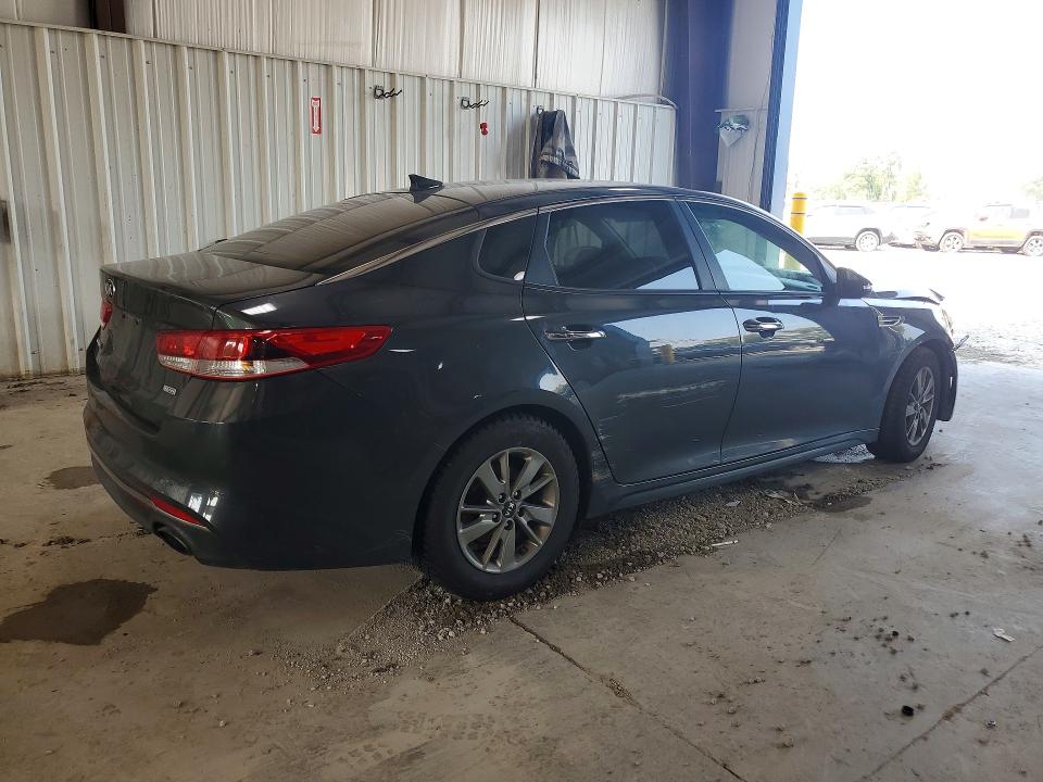 2016 Kia Optima VIN 5XXGT4L11GG022504 COPART salvage auction — FRONT END, Pa - Cert Of Title, sold $500 on 2026-07-29 (photo 3)