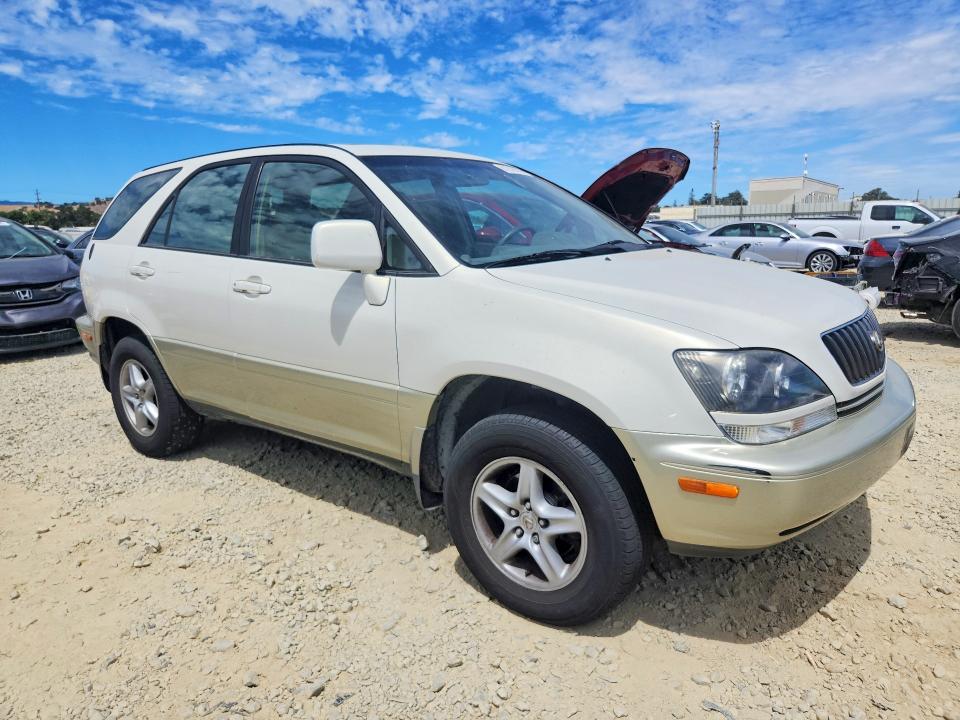 1999 Lexus Rx VIN JT6HF10U0X0028845 COPART salvage auction — REAR END, Ca - Salvage Certificate, sold $700 on 2026-07-30 (photo 4)