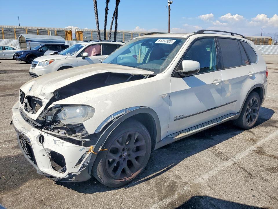 2013 BMW X5 VIN 5UXZV4C57D0B06346 COPART salvage auction — FRONT END, Ca - Cert Of Title-Salvaged, sold $425 on 2026-07-31 (photo 1)