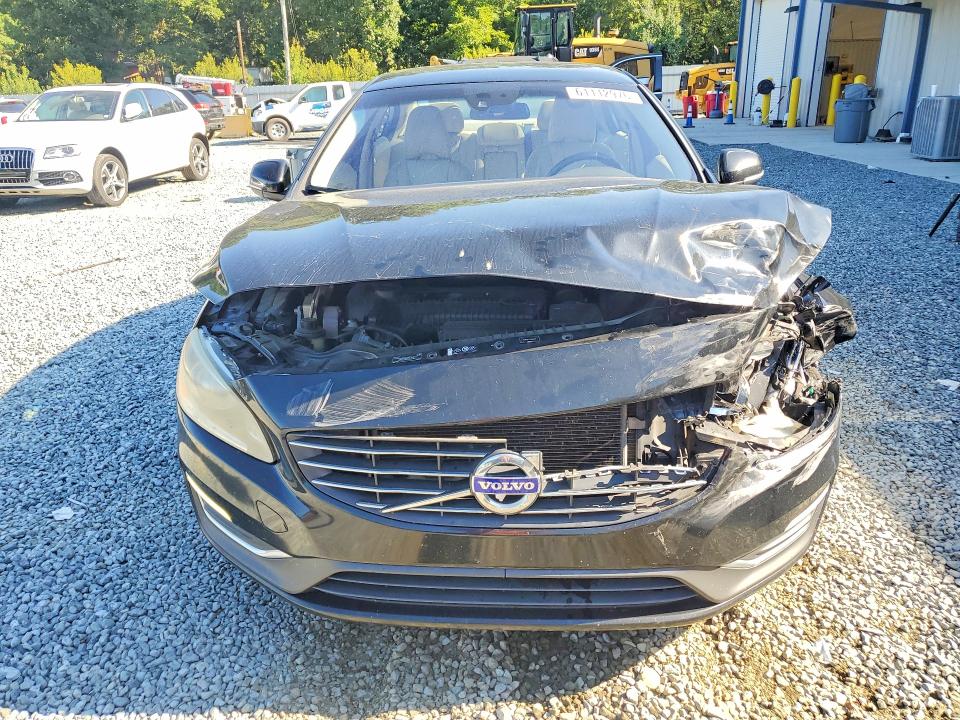2014 Volvo S60 VIN YV1612FS7E1282189 COPART salvage auction — FRONT END, Nc - Salvage Certificate Of Title, sold $400 on 2026-08-13 (photo 5)