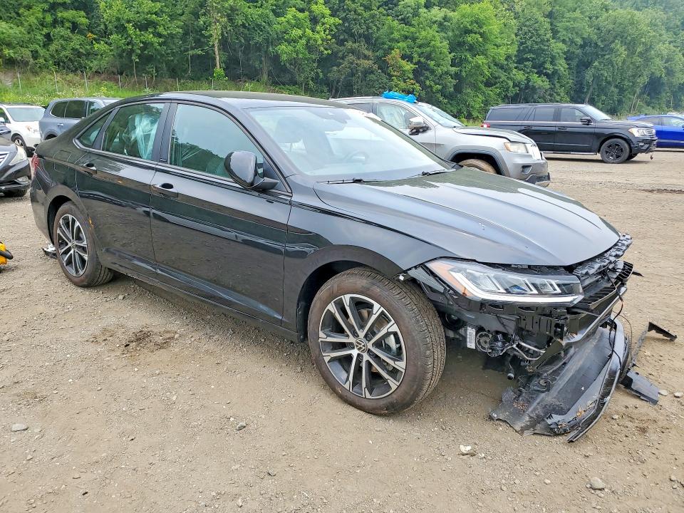 2026 Volkswagen Jetta VIN 3VWBW7BU7TM038811 COPART salvage auction — FRONT END, NY - MV-907A SALVAGE CERTIFICATE, sold $7,200 on 2026-08-20 (photo 4)