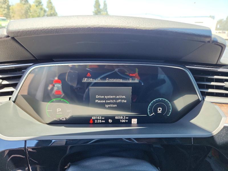 2019 Audi E-tron VIN WA1LAAGE6KB005397 COPART salvage auction — FRONT END, CA - SALVAGE CERTIFICATE, sold $13,200 on 2026-07-23 (photo 9)