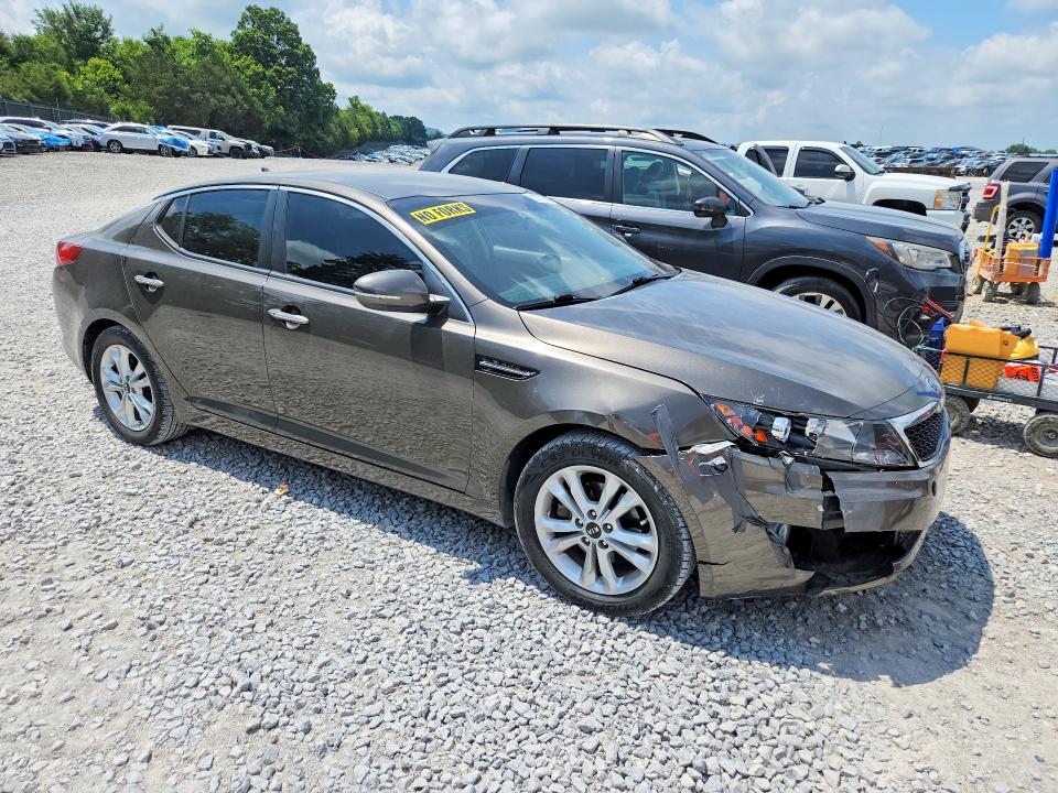 2011 Kia Optima VIN KNAGN4A70B5071110 COPART salvage auction — FRONT END, Tn - Salvage Certificate, sold $175 on 2026-07-21 (photo 4)