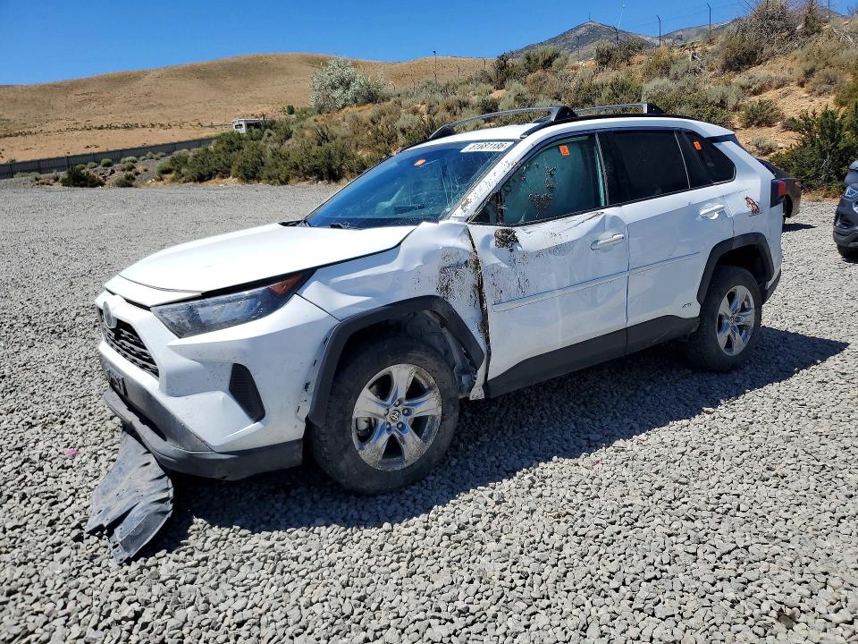 2021 Toyota Rav 4 VIN 4T3LWRFVXMU013357 COPART salvage auction — SIDE, Nv - Salvage Title, sold $100 on 2026-08-13 (photo 1)