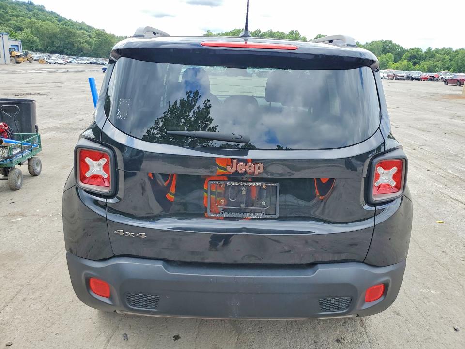 2016 Jeep Renegade VIN ZACCJBBTXGPC91446 COPART salvage auction — FRONT END, Pa - Certificate Of Salvage, sold $2,100 on 2026-08-20 (photo 6)