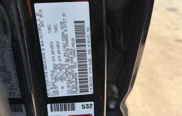 2024 Toyota Tacoma VIN 3TMKB5FN6RM003966 COPART salvage auction — REAR END, Tx - Certificate Of Title, sold $23,100 on 2026-08-24 (photo 4)