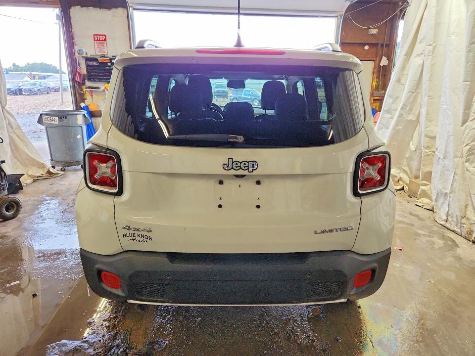 2016 Jeep Renegade VIN ZACCJBDT5GPD32028 COPART salvage auction — FRONT END, Pa - Certificate Of Salvage, sold $2,200 on 2026-07-16 (photo 6)