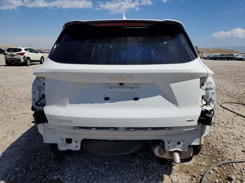 2024 Kia Sorento VIN 5XYRLDJC8RG256442 COPART salvage auction — FRONT END, Salvage Title, sold $10,300 on 2026-08-21 (photo 6)