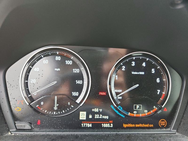 2021 BMW X1 VIN WBXJG9C06M5S54128 COPART salvage auction — MECHANICAL, Ct - Cert Of Title-Salvage, sold $7,300 on 2026-08-04 (photo 9)