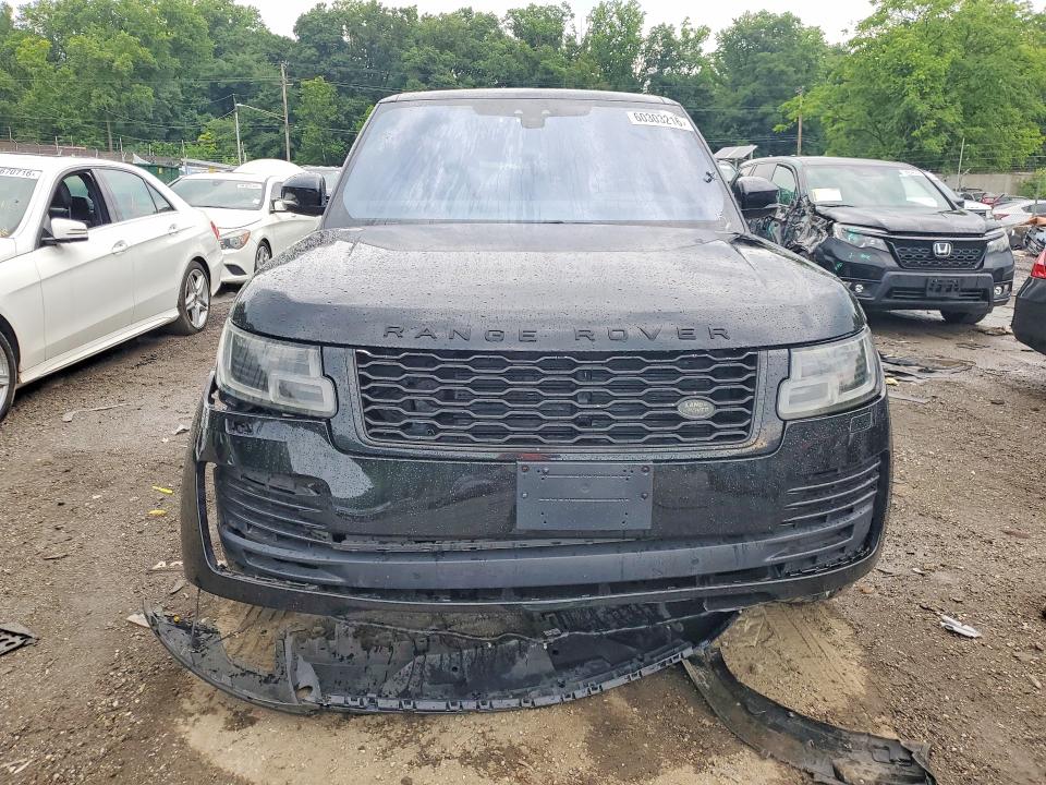 2018 Land rover RANGE ROVER VIN SALGS2RE9JA382200 COPART salvage auction — FRONT END, Md - Certificate Of Title (P), sold $9,700 on 2026-07-20 (photo 5)