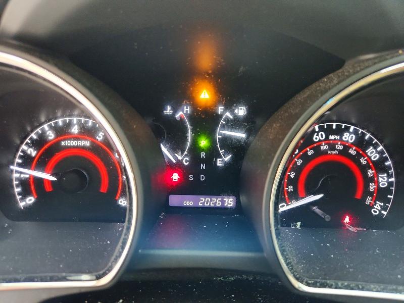 2012 Toyota Highlander VIN 5TDYK3EH9CS071230 COPART salvage auction — ROOF, Va - Cert Of Title - Salvage, sold $300 on 2026-07-24 (photo 9)