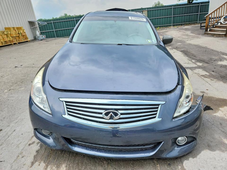 2013 Infiniti G VIN JN1CV6ARXDM761781 COPART salvage auction — FRONT END, Pa - Cert Of Salv-R=Reconstructed, sold $10 on 2026-07-29 (photo 5)