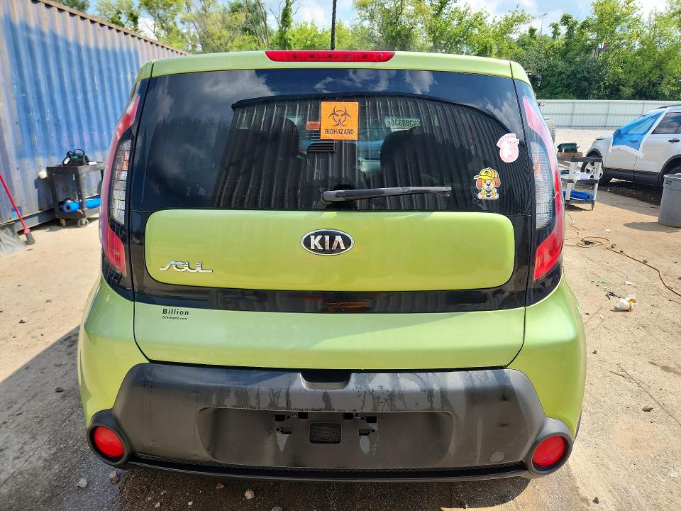 2016 Kia Soul VIN KNDJN2A28G7872607 COPART salvage auction — SIDE, WI - CERTIFICATE OF TITLE, sold $225 on 2026-07-27 (photo 6)