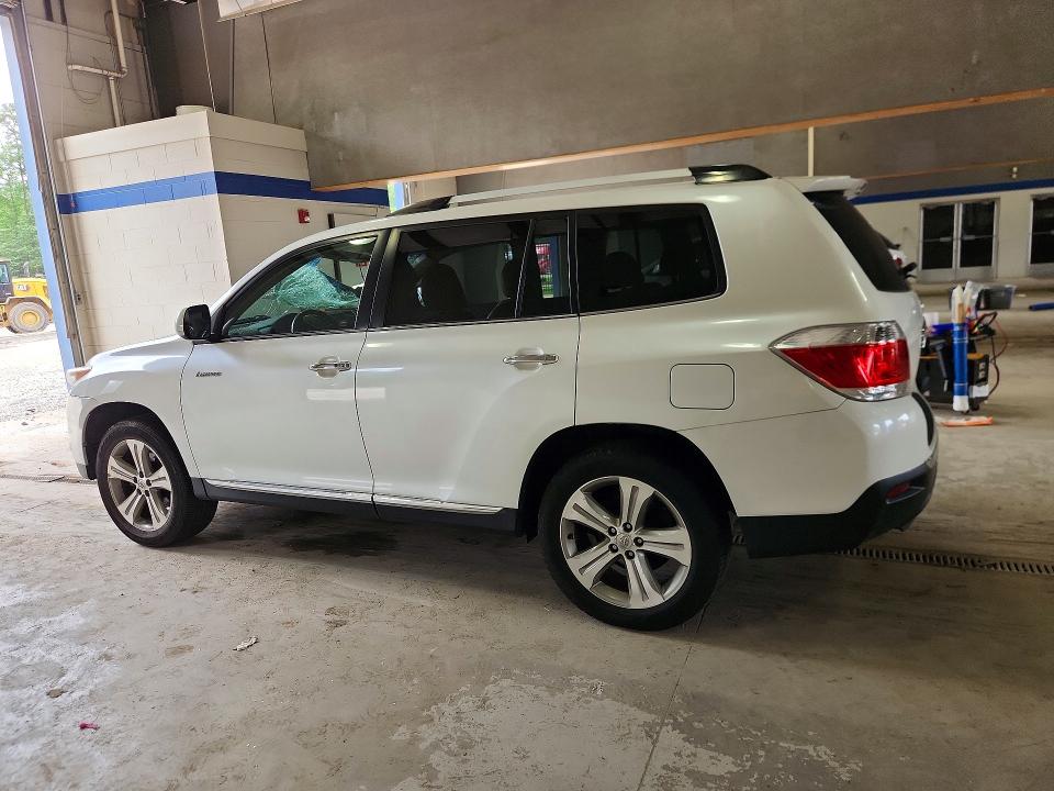 2012 Toyota Highlander VIN 5TDYK3EH9CS071230 COPART salvage auction — ROOF, Va - Cert Of Title - Salvage, sold $300 on 2026-07-24 (photo 2)