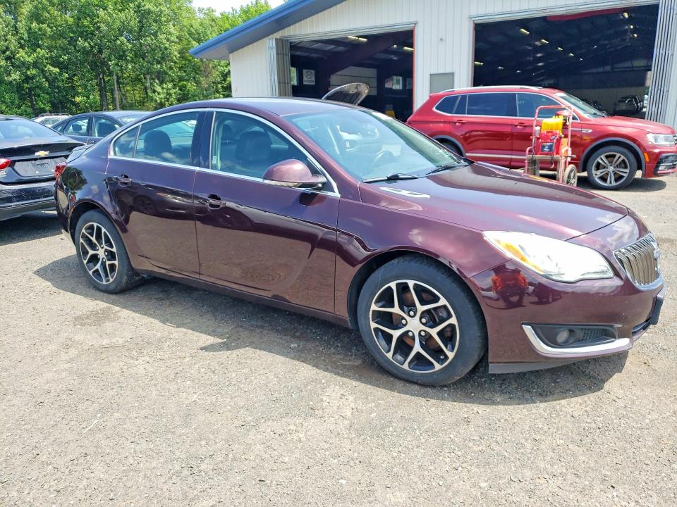 2017 Buick Regal VIN 2G4GL5EXXH9117073 COPART salvage auction — REAR END, Va - Certificate Of Title (P), sold $1,500 on 2026-07-30 (photo 4)
