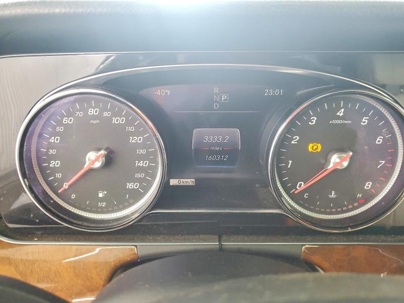 2017 Mercedes-benz E-klasse VIN WDDZF4KB0HA198103 COPART salvage auction — FRONT END, Fl - Certificate Of Title, sold $900 on 2026-07-30 (photo 9)