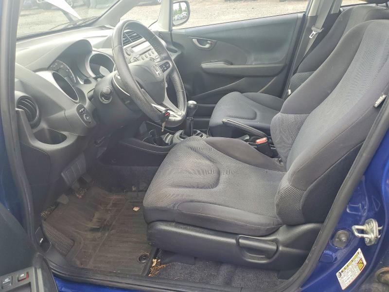 2010 Honda Fit VIN JHMGE8G48AS028088 COPART salvage auction — REAR END, Or - Non Public Clean Title, sold $650 on 2026-07-22 (photo 7)